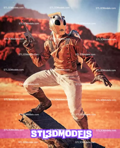The Rocketeer STL 3D Model