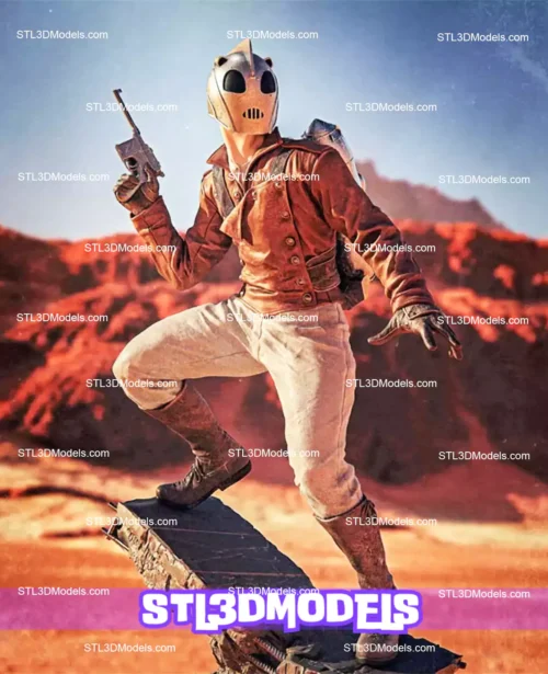 The Rocketeer STL 3D Model