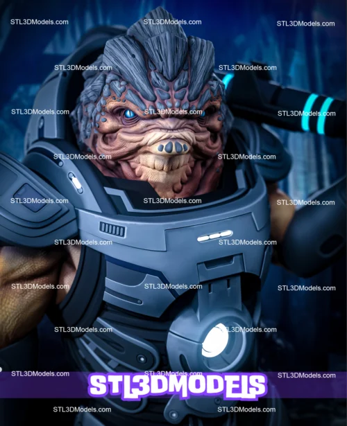 Grunt STL 3D Model