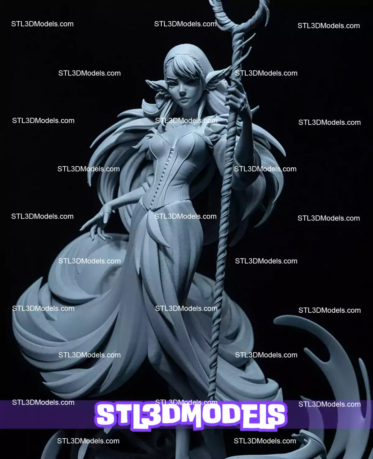 Marcille STL 3D Model