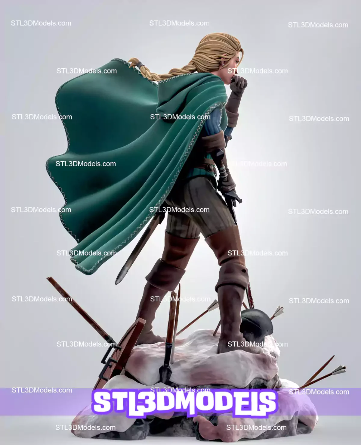Meve, Queen of Lyria STL 3D Model