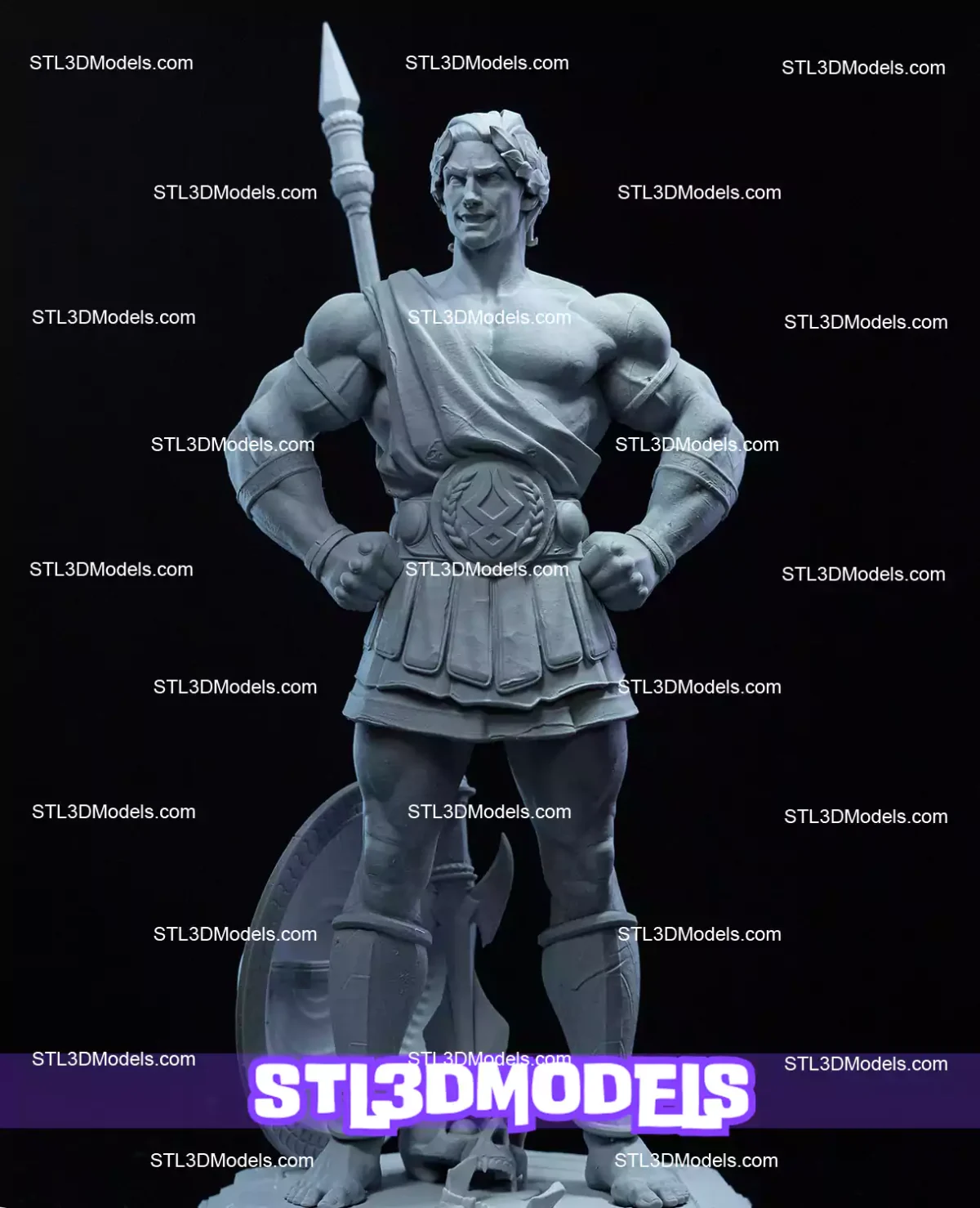 Theseus STL 3D Model