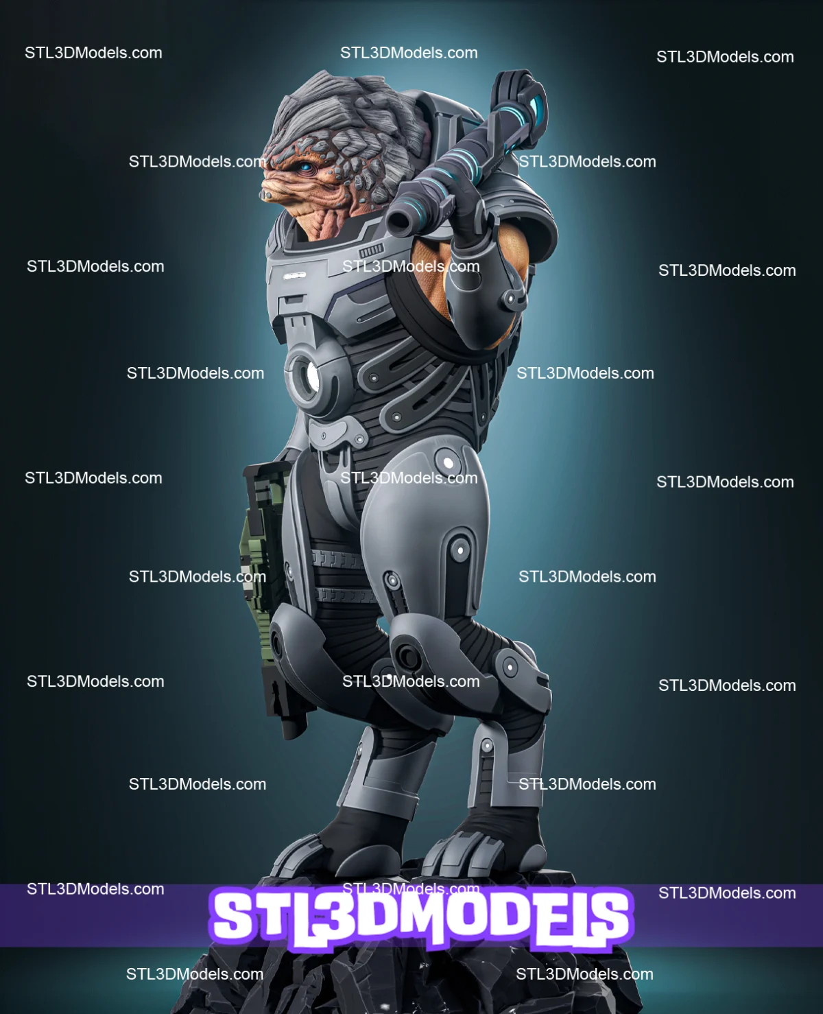 Grunt STL 3D Model