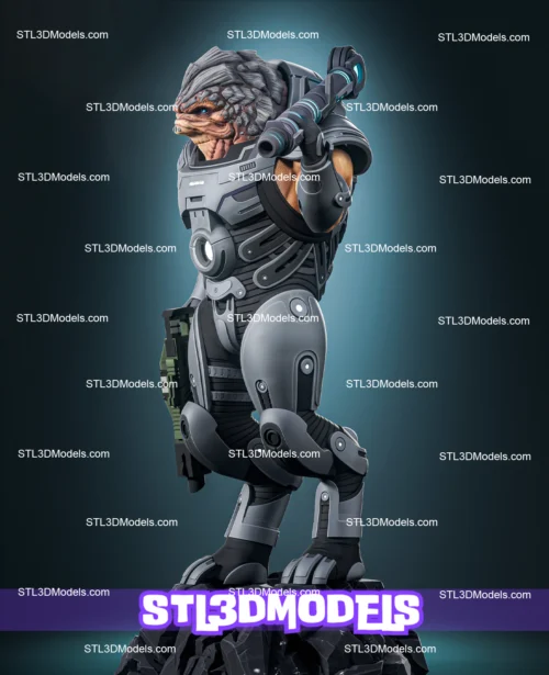 Grunt STL 3D Model