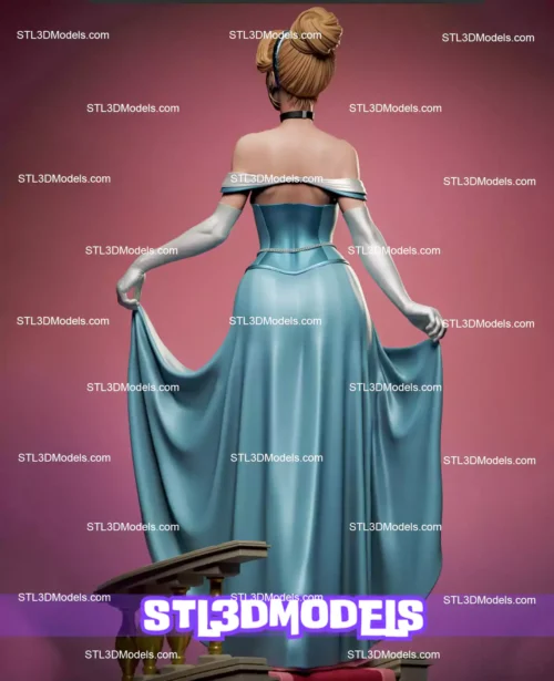Cinderella STL 3D Model