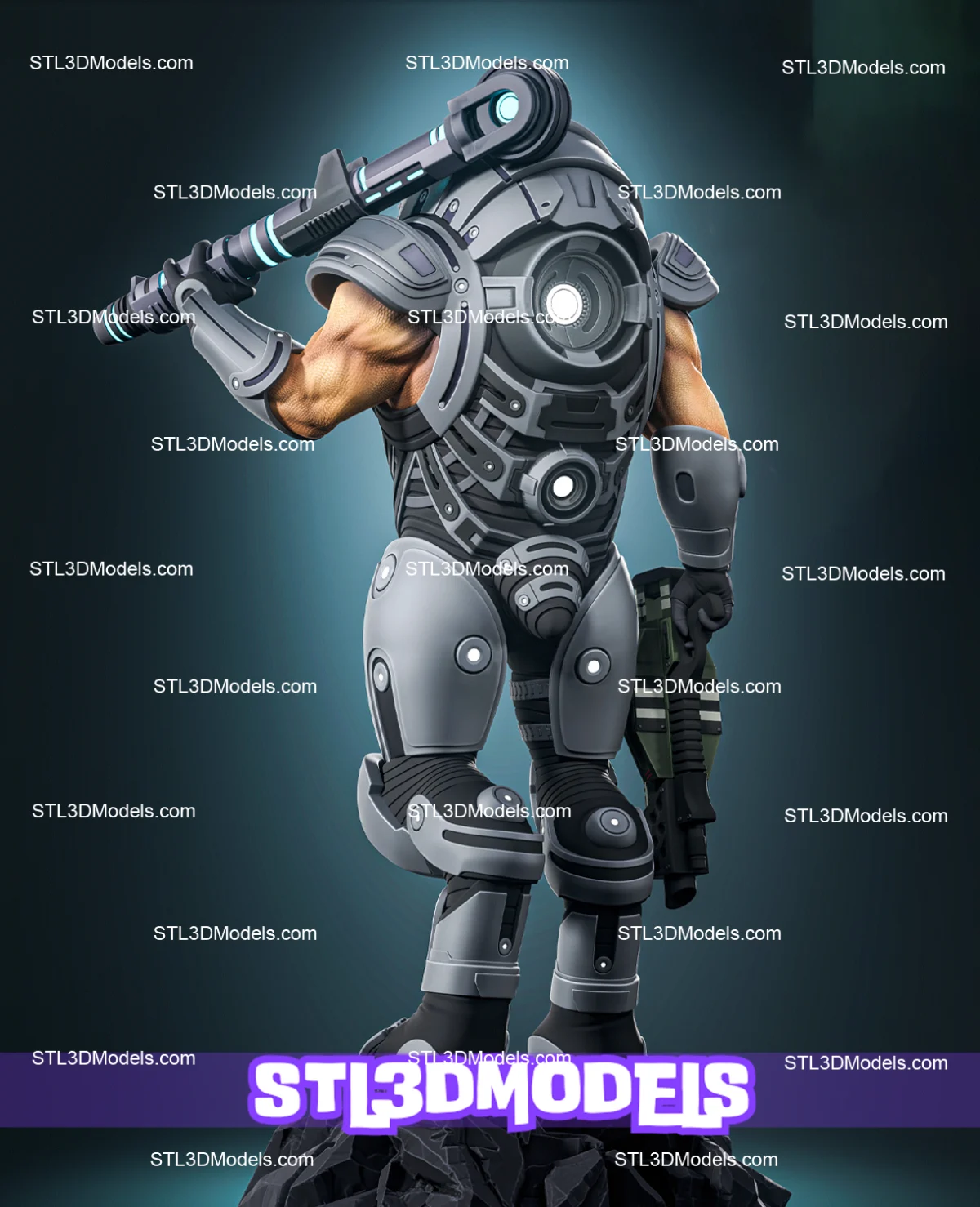 Grunt STL 3D Model