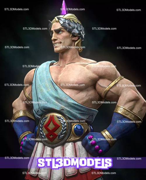 Theseus STL 3D Model