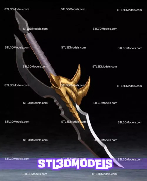 Venom Fang Dagger Solo Leveling STL and 3MF