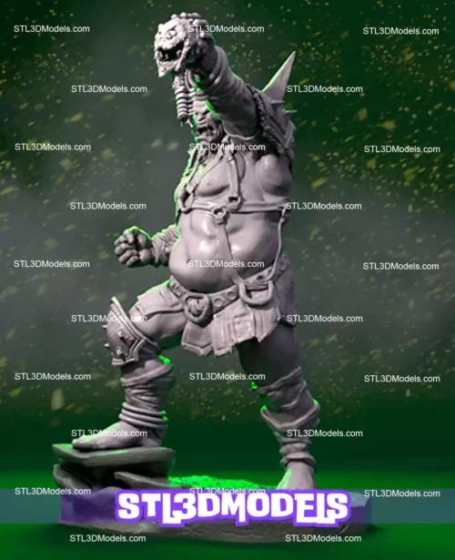 Orc the Executioner STL 3D Model