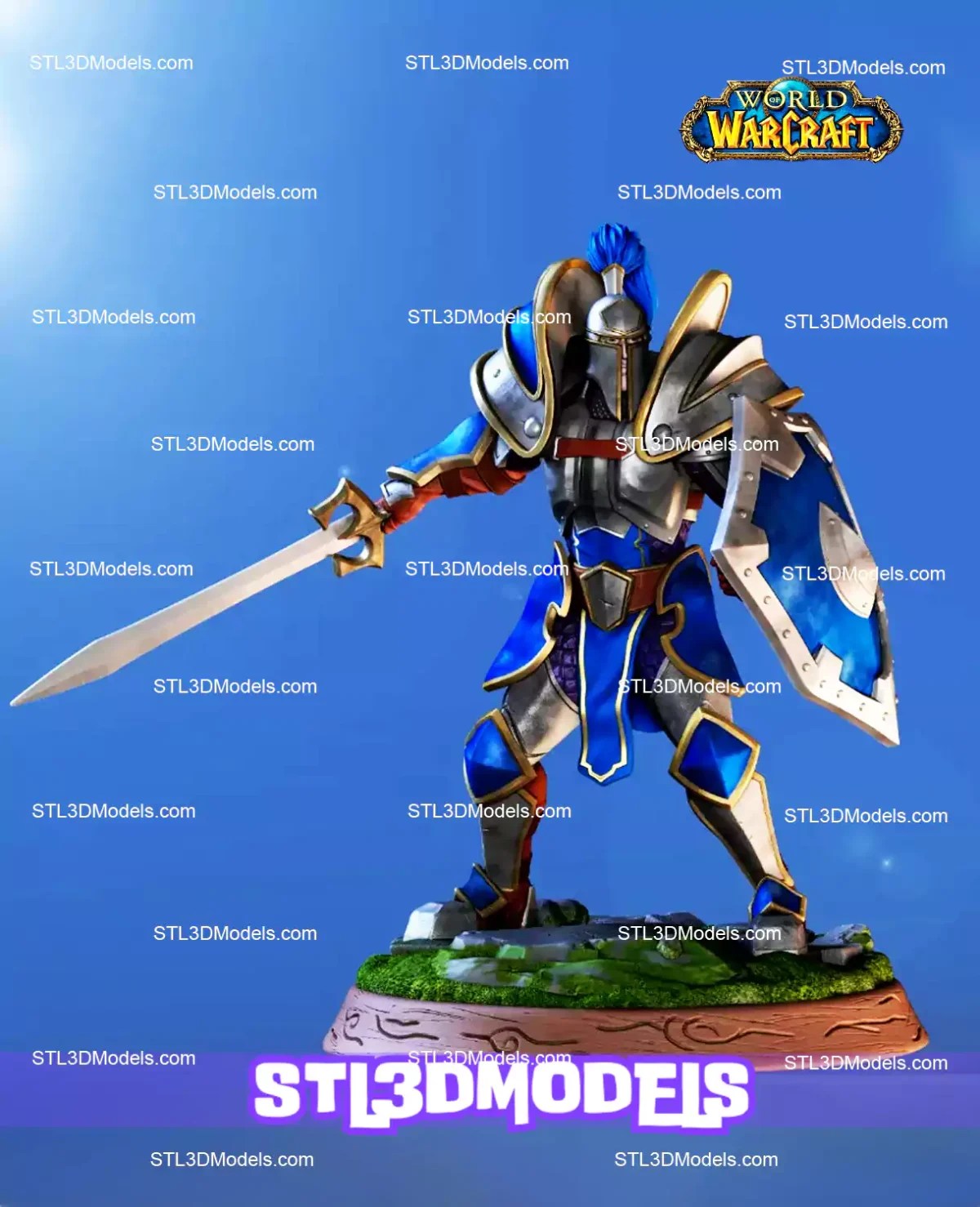 The Footman Knight STL Files and 3D Model