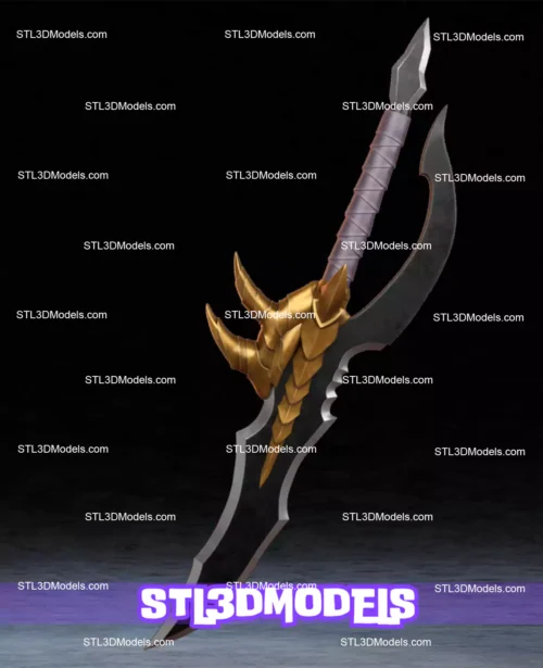 Venom Fang Dagger Solo Leveling STL and 3MF