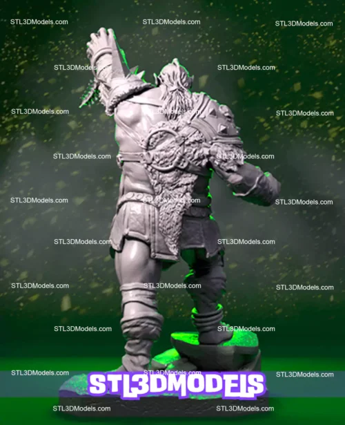 Orc the Executioner STL 3D Model