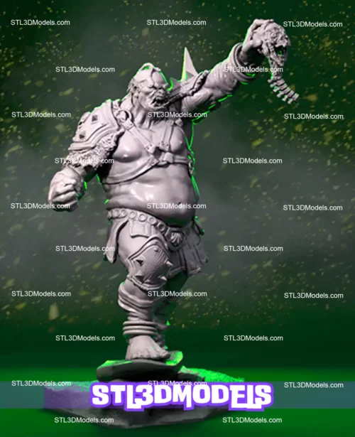 Orc the Executioner STL 3D Model