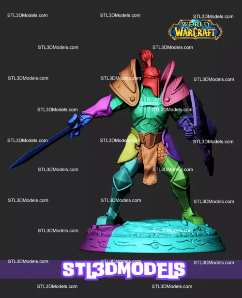 The Footman Knight STL Files and 3D Model