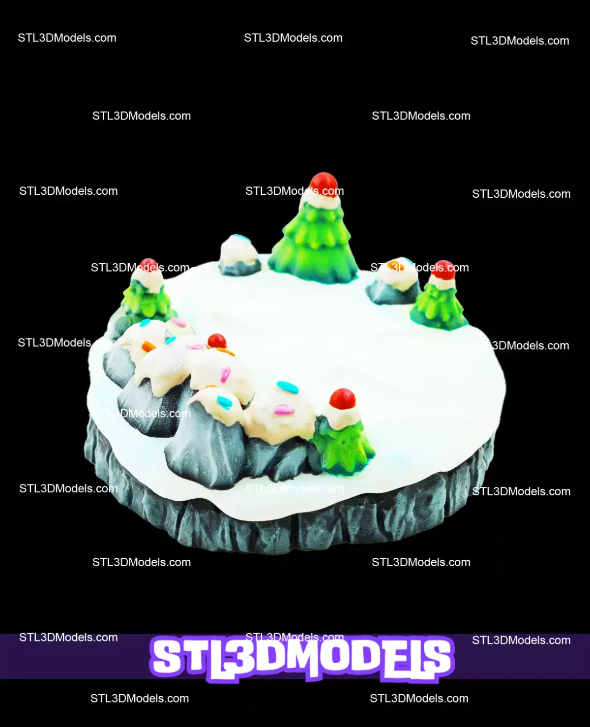 Flexi Gingerbread Dragon STL and 3MF