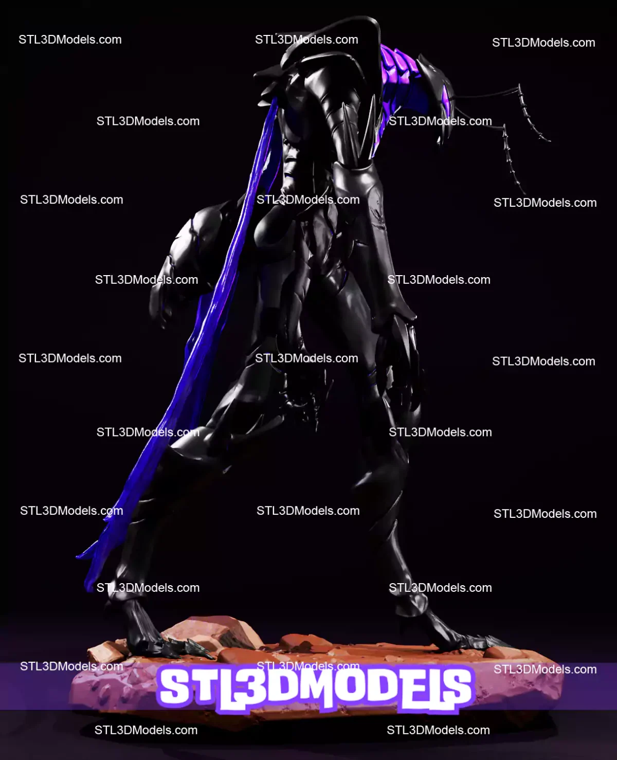 Beru Solo Leveling STL 3D Model