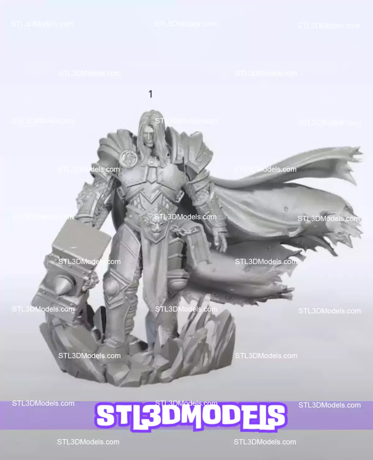 Arthas STL 3D Printing