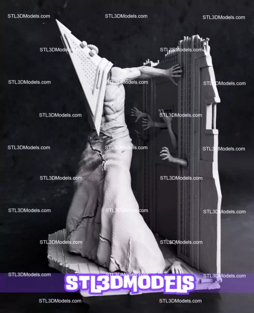 Pyramid Head from Silent Hill STL Model