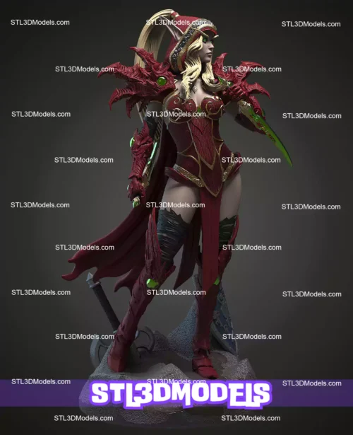 Valeera Sanguinar STL