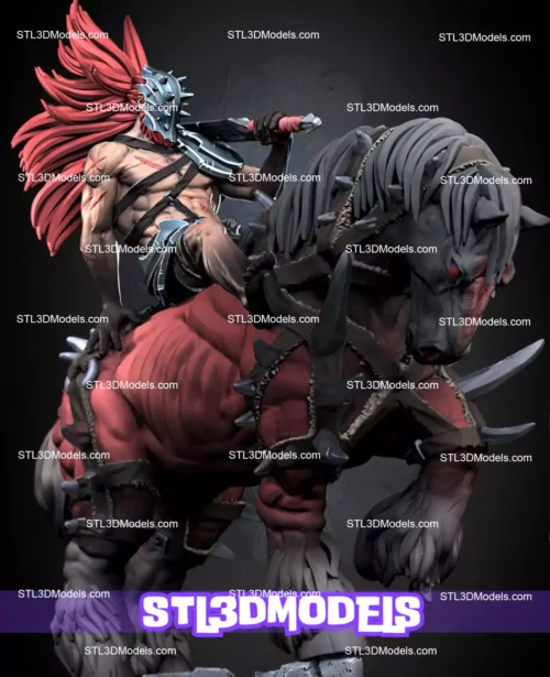 War – Four Horsemen STL 3D Model