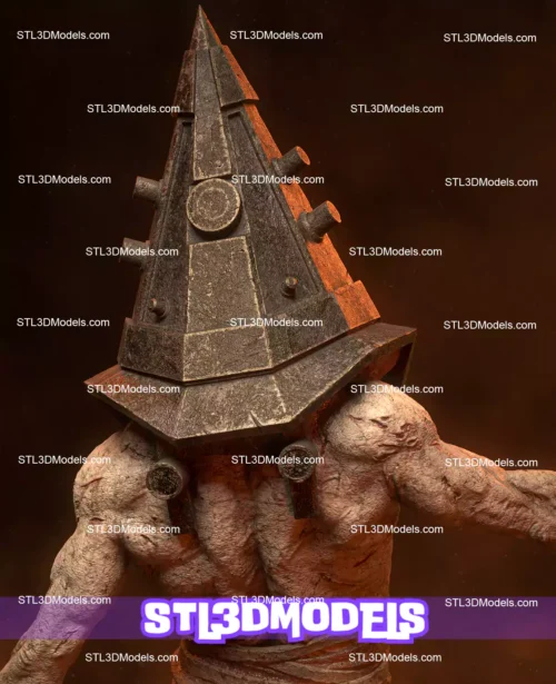 Pyramid Head Diorama STL 3D Model