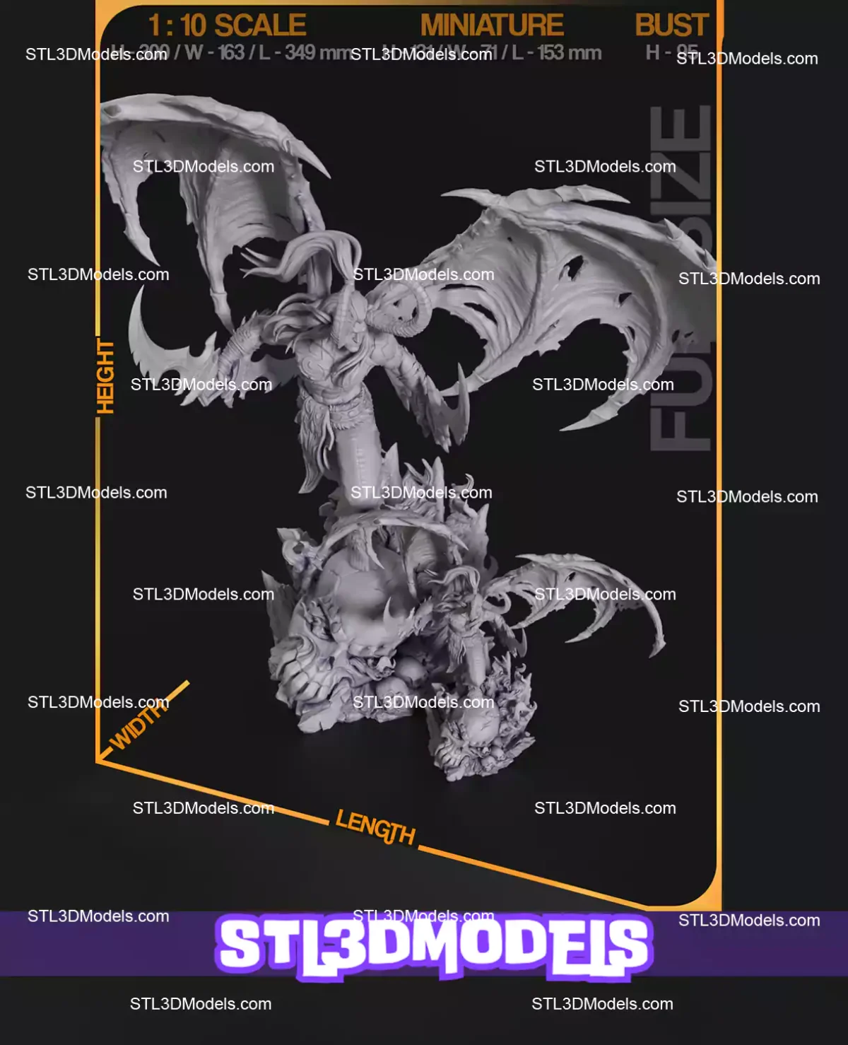 Illidan Stormrage STL