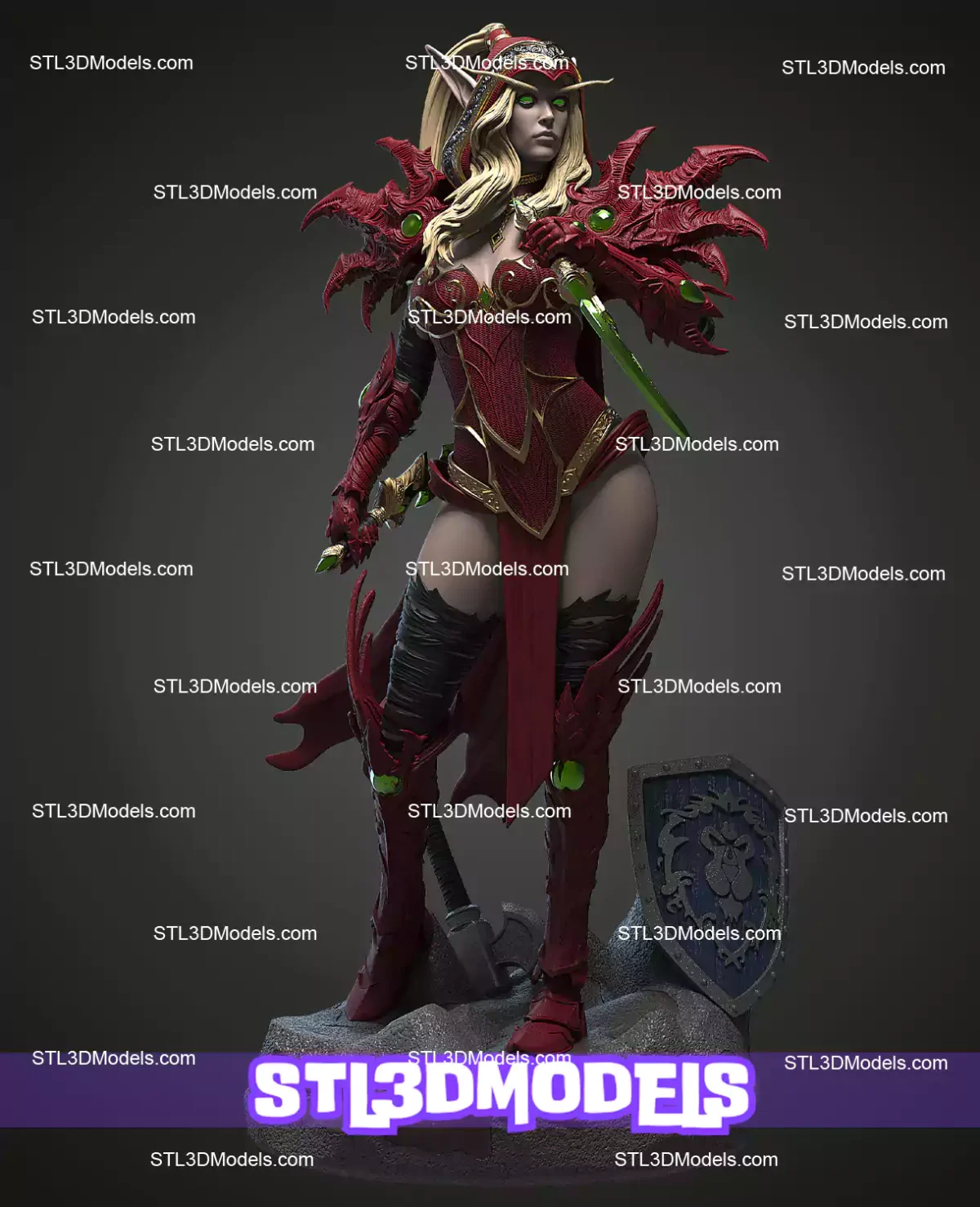 Valeera Sanguinar STL