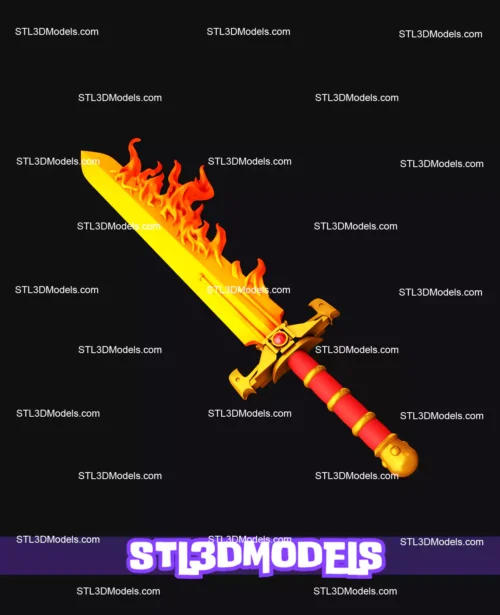 Emperor’s Sword Warhammer 40K STL 3D Model