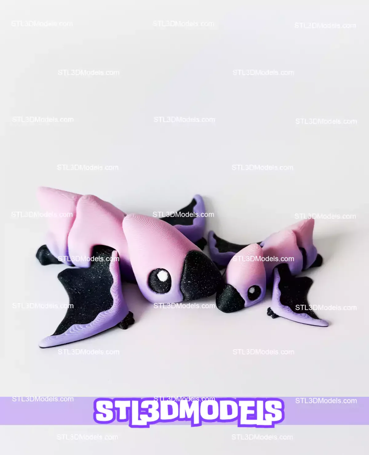 Pterodactyl Flexi STL And 3MF Model