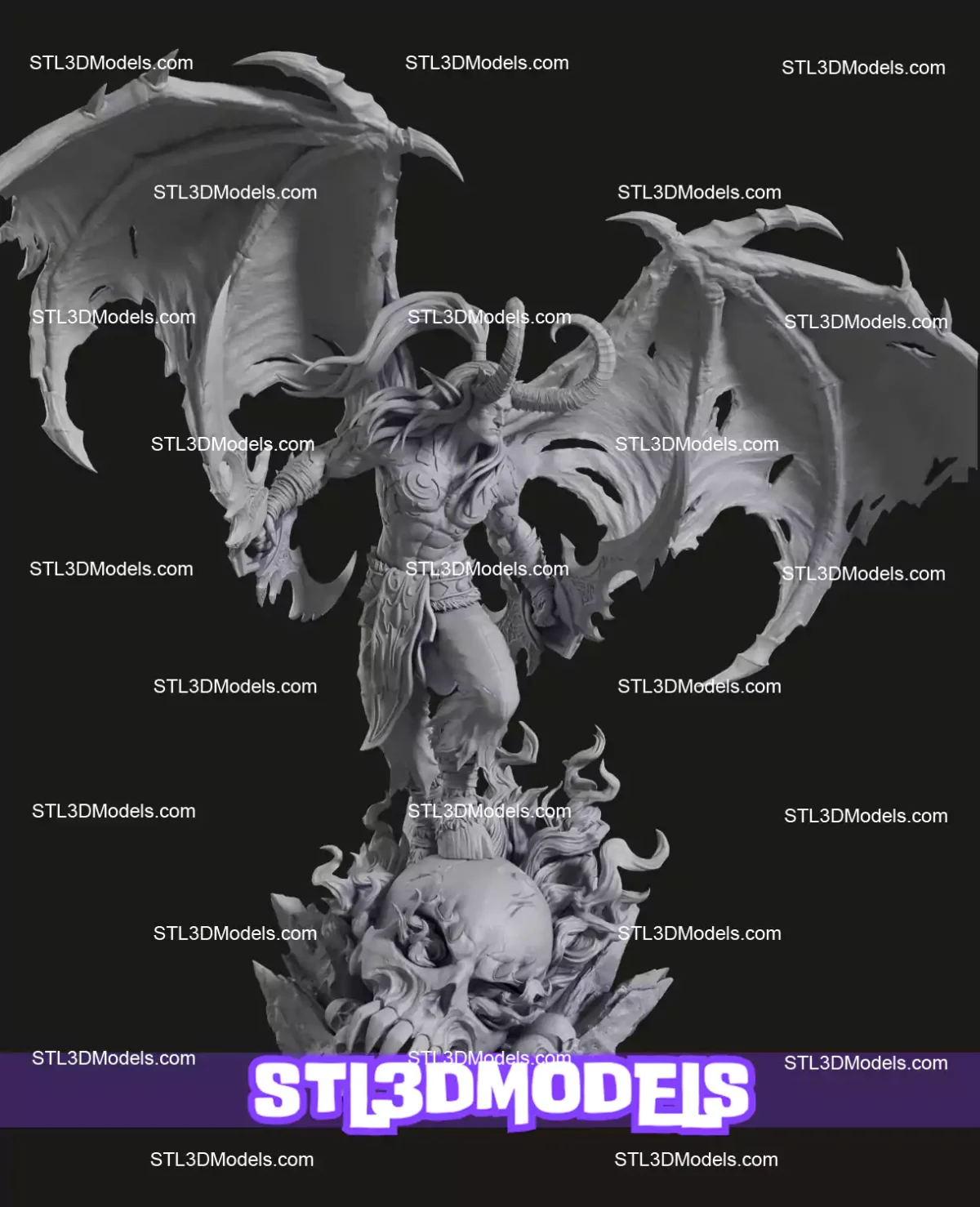 Illidan Stormrage STL