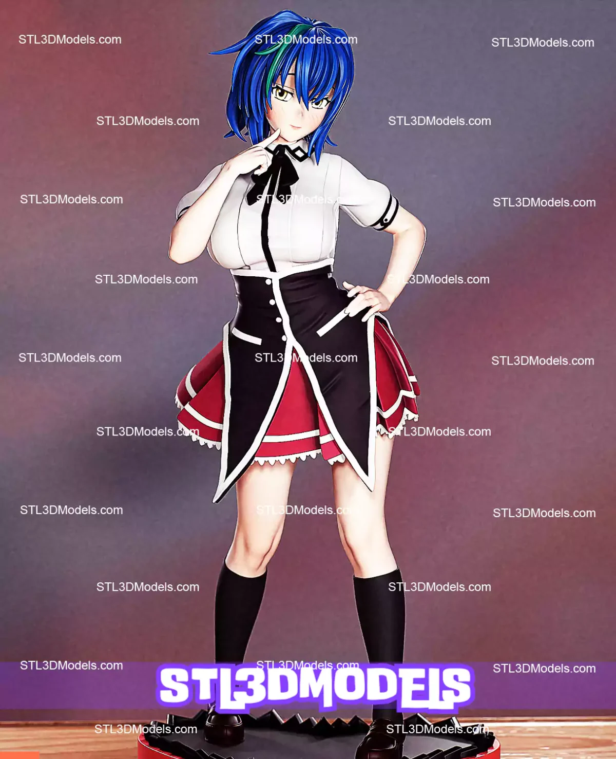 Xenovia Quarta DxD STL 3D Model