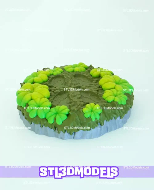 Flexi Clover Leaf Dragon STL and 3MF