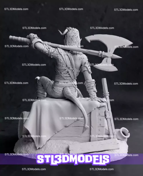 Karlach Baldurs Gate 3 STL