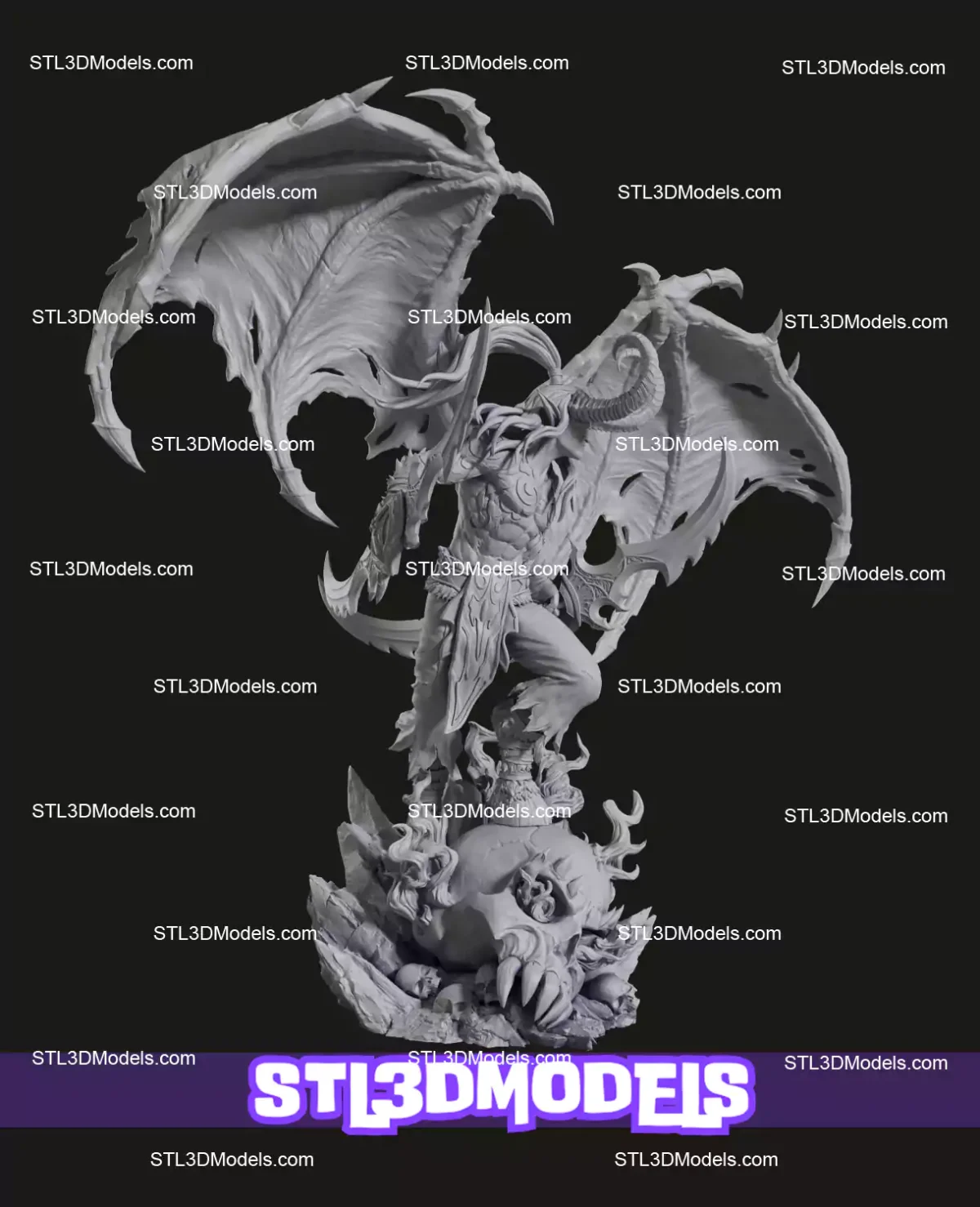 Illidan Stormrage STL