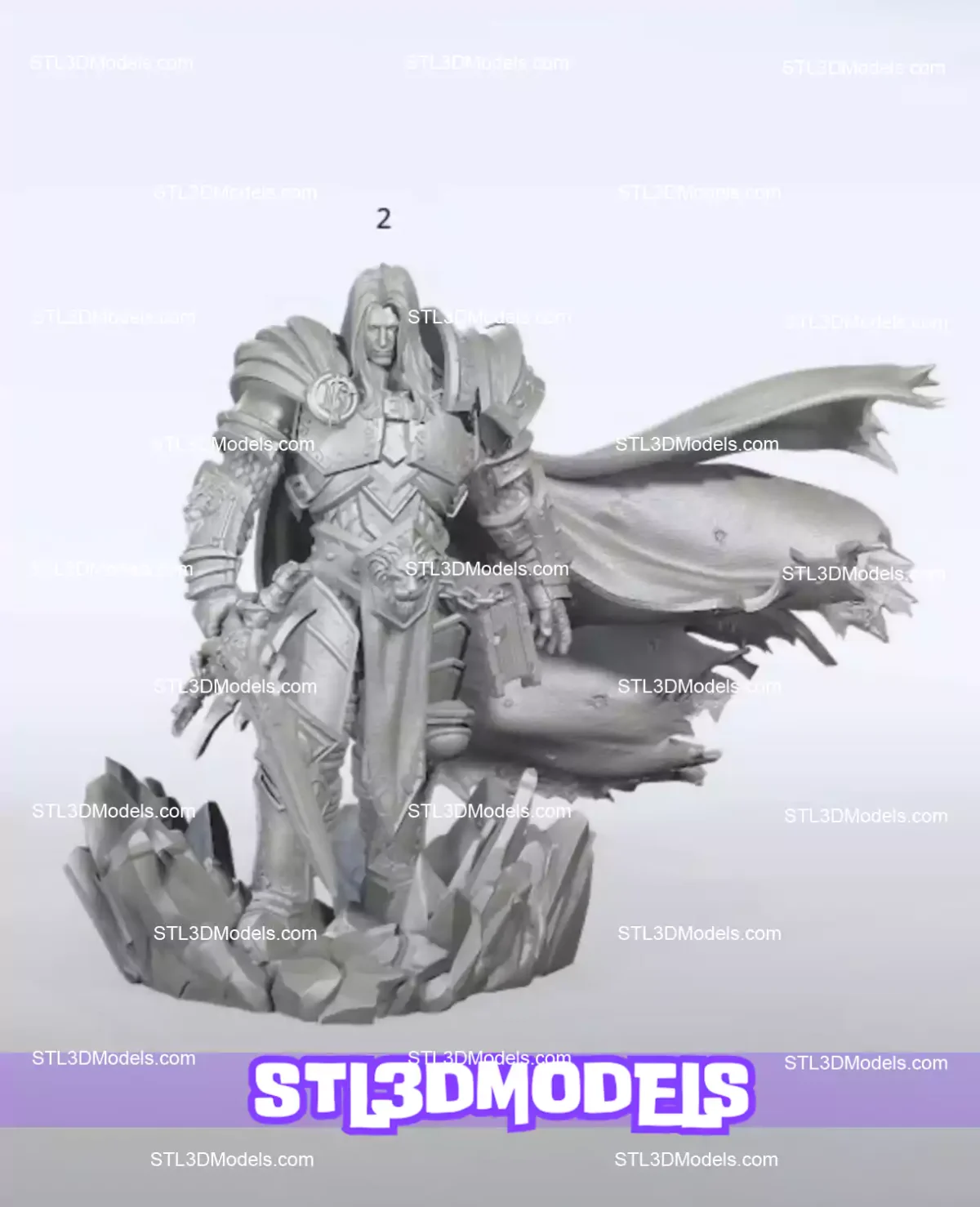 Arthas STL 3D Printing