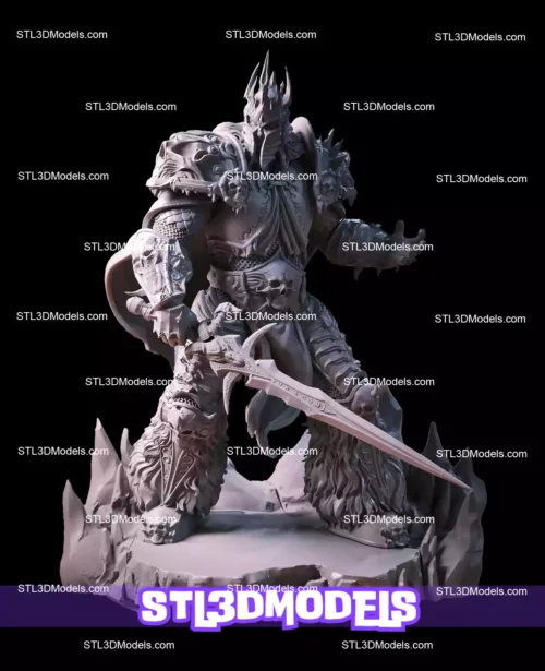 Arthas Menethil The Lich King STL