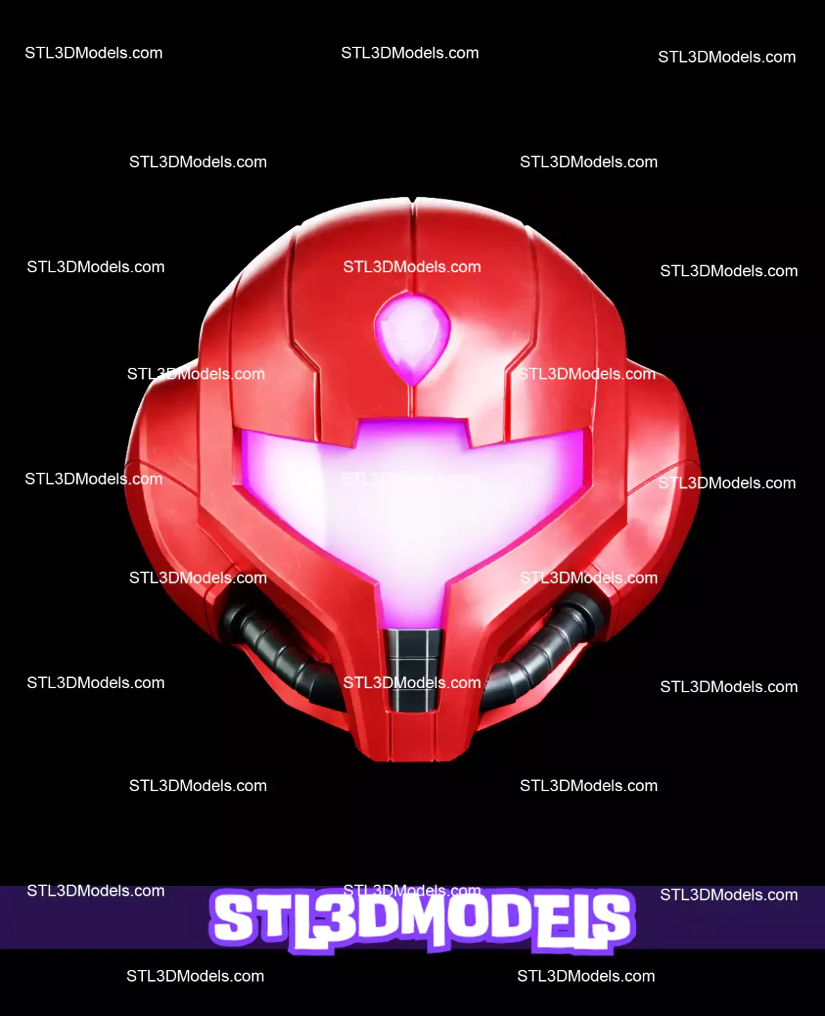 Samus Beyond 4 Helmet STL 3D Print Files