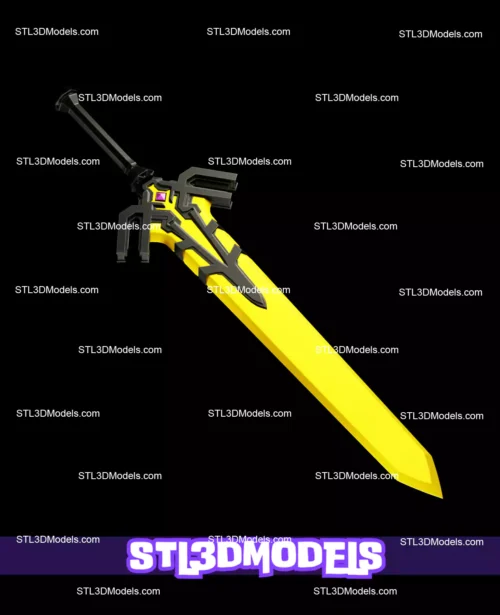 Magik Rivals Sword STL 3D Model