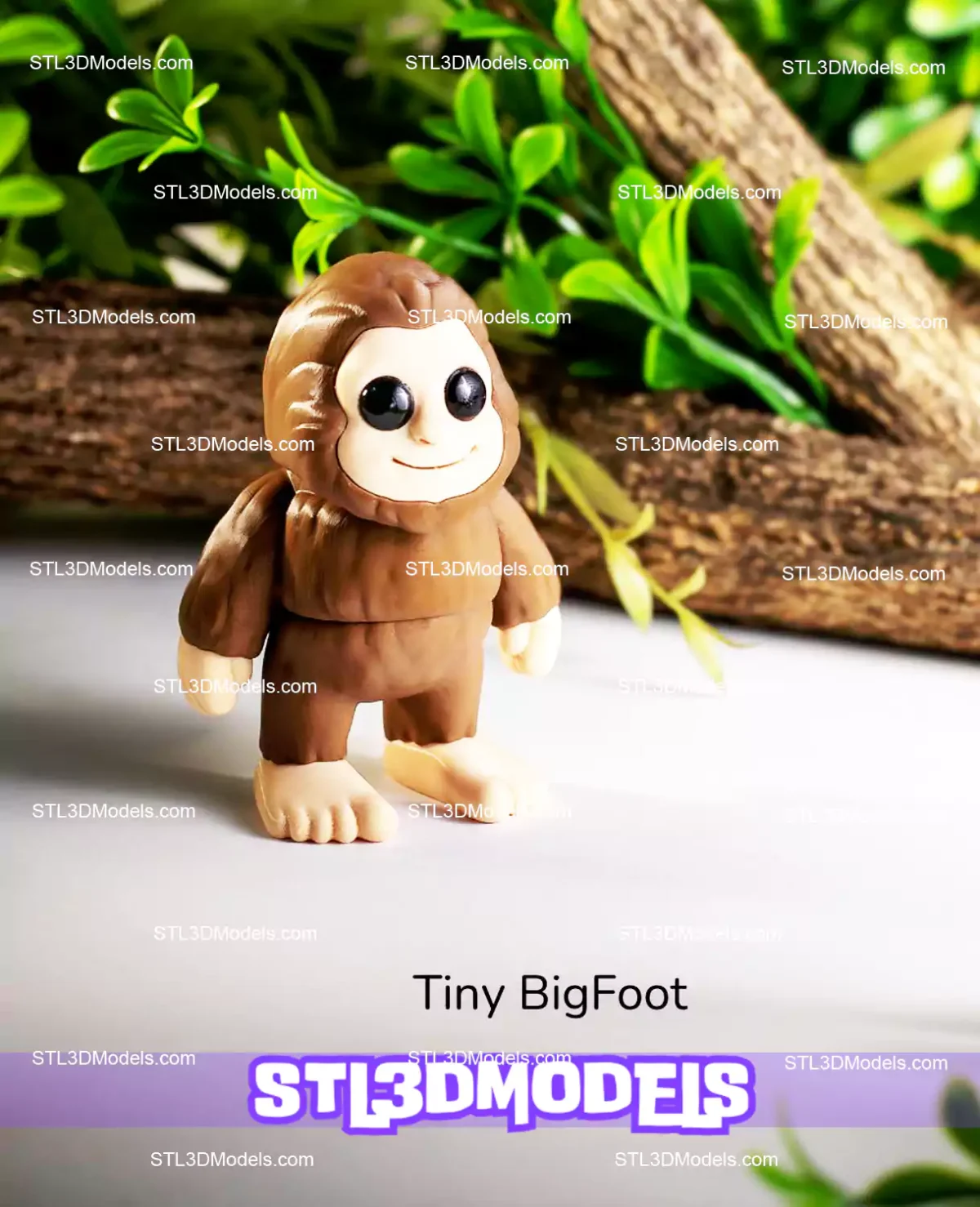 Flexi Tiny BigFoot STL and 3MF Model