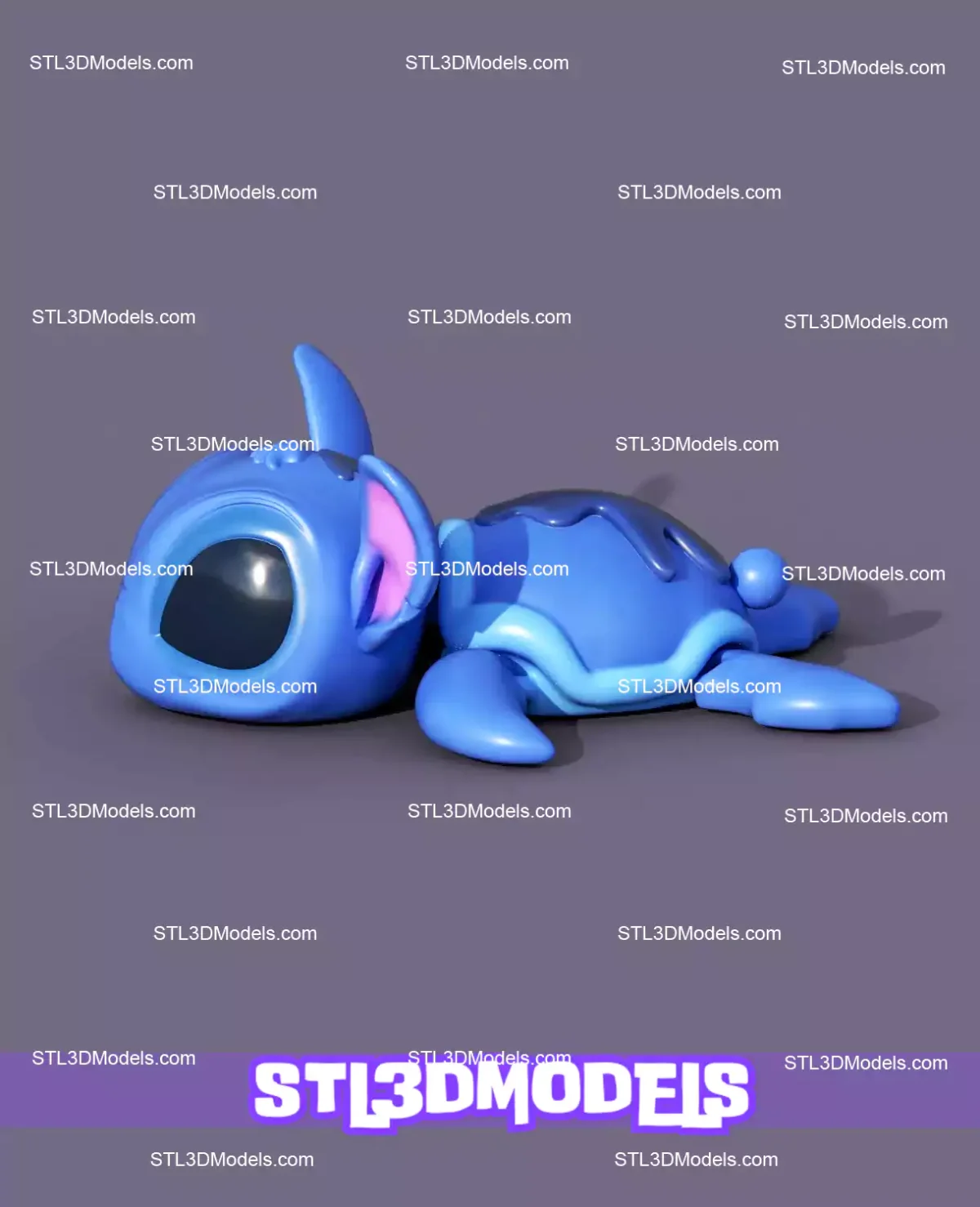 Super Flexi Turtle Stitch STL and 3MF