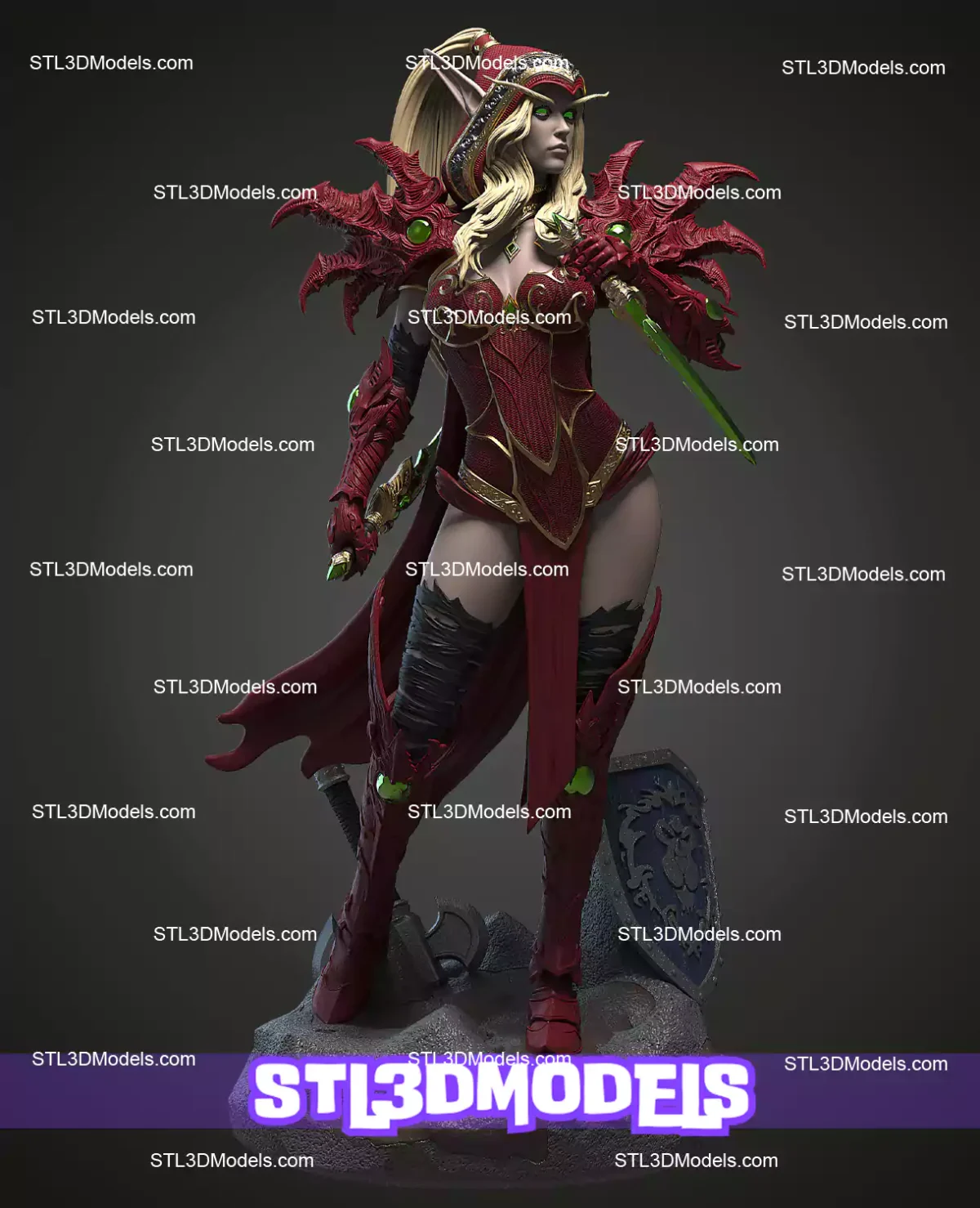 Valeera Sanguinar STL
