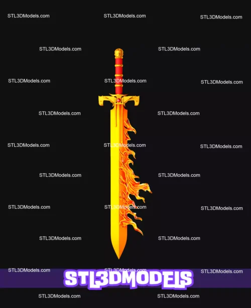 Emperor’s Sword Warhammer 40K STL 3D Model