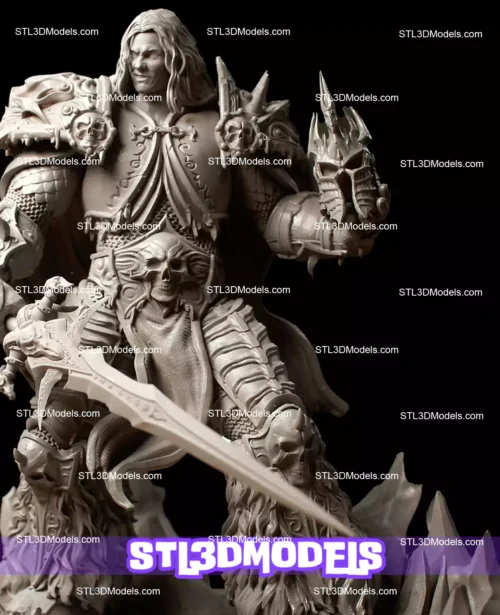 Arthas Menethil The Lich King STL