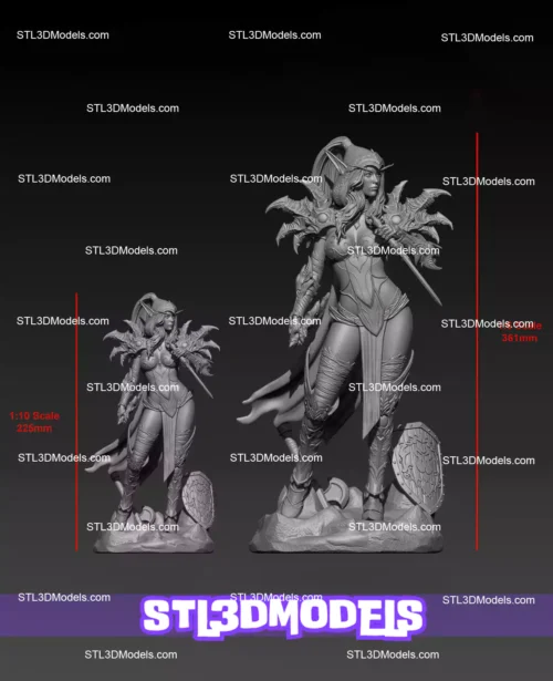 Valeera Sanguinar STL