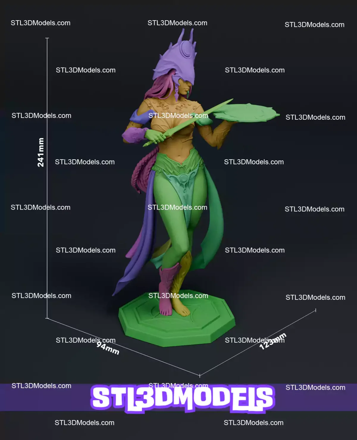 Shar Baldurs Gate 3 STL