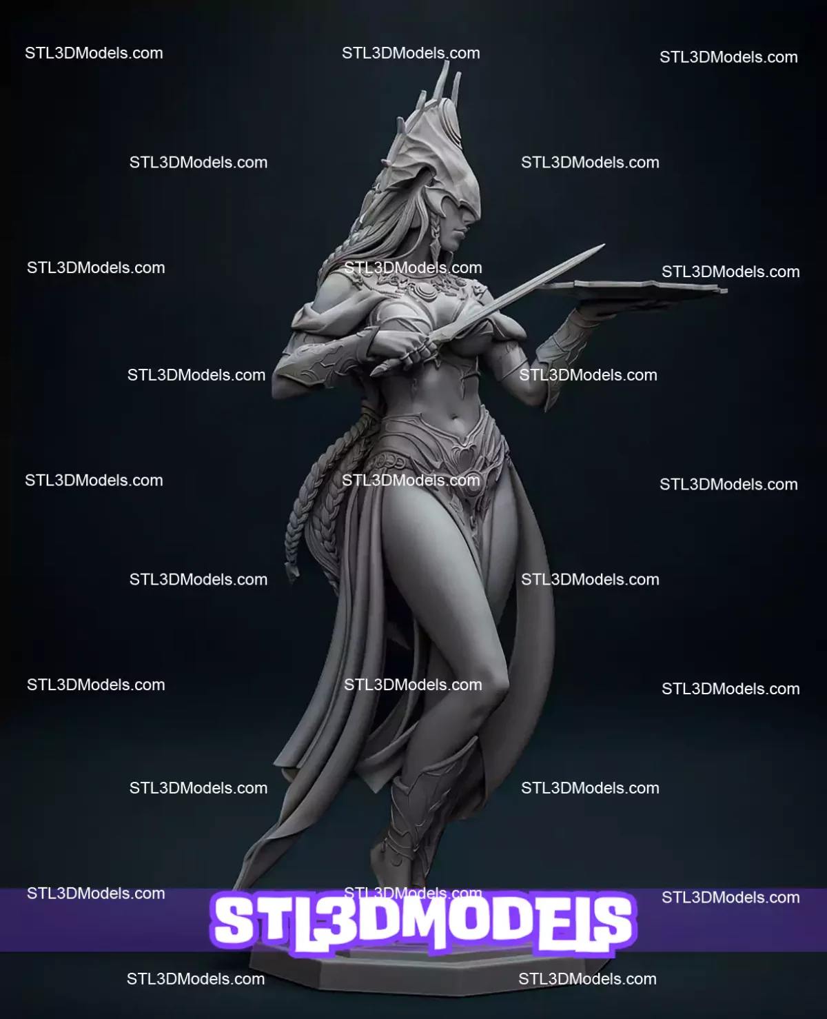 Shar Baldurs Gate 3 STL