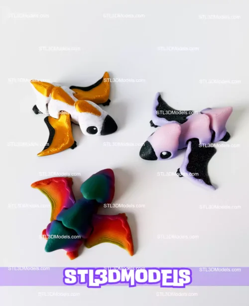 Pterodactyl Flexi STL And 3MF Model
