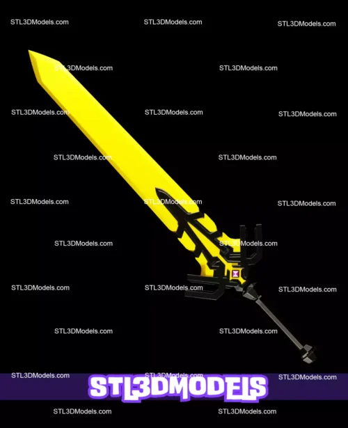 Magik Rivals Sword STL 3D Model