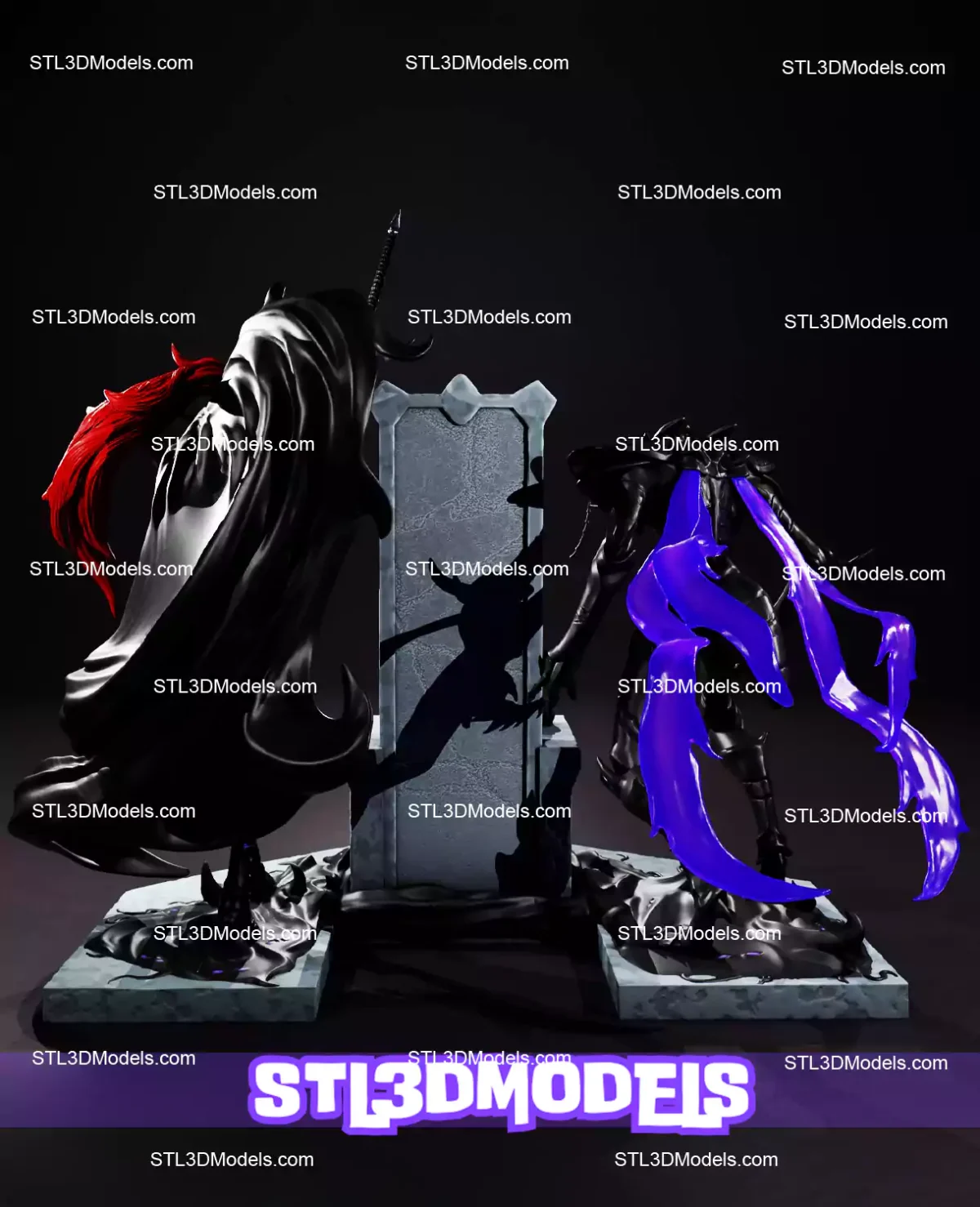 Solo Leveling Diorama STL 3D Model