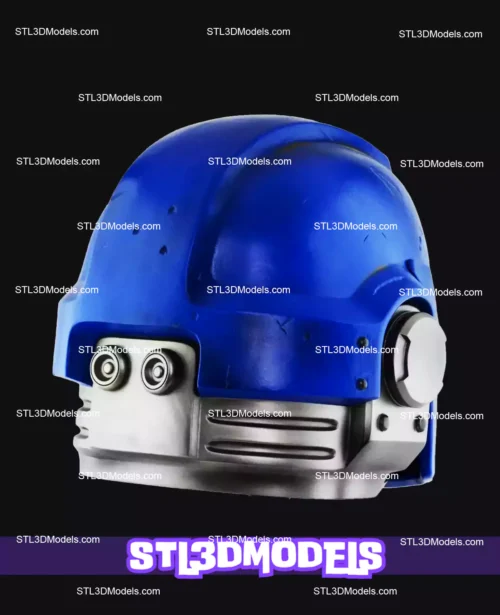Space Marine Helmet STL and 3MF